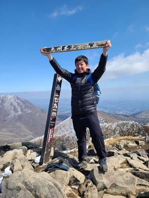 九州本土最高点へ登頂